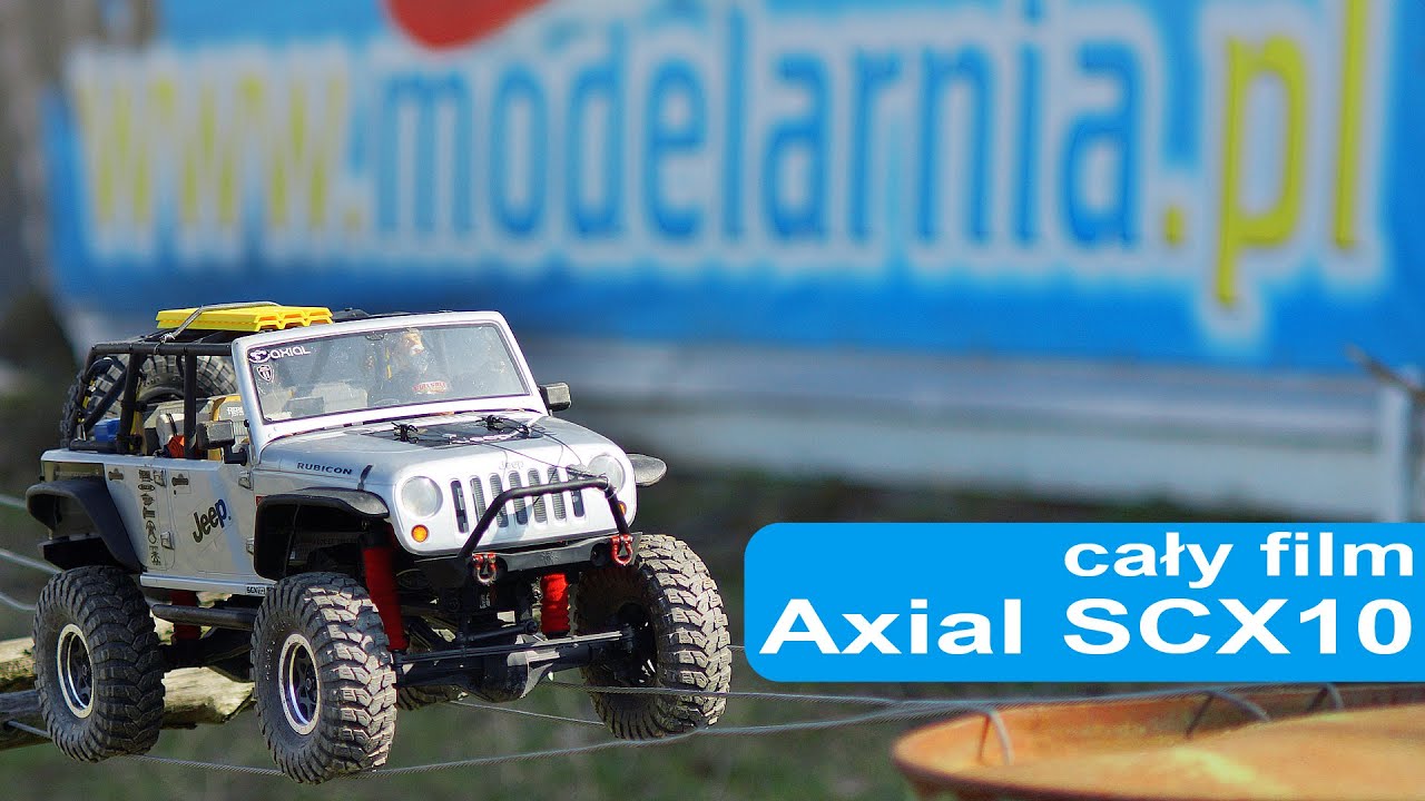 Recenzja Axial SCX10 1:10 2,4GHz  | Cały film
