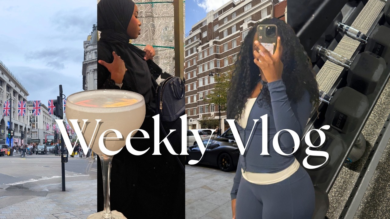 VLOG: JE SUIS DE RETOUR, RAMADAN, LONDRES AND DINNER