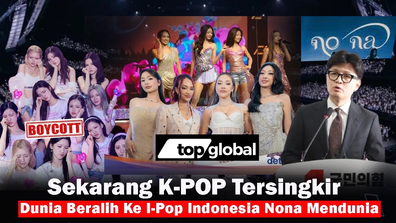 🟥K-POP TERSINGKIR ! Dunia Demam K-POP Indonesia Nona Jadi Trend Dunia Dampak Knetz Vs Seablings