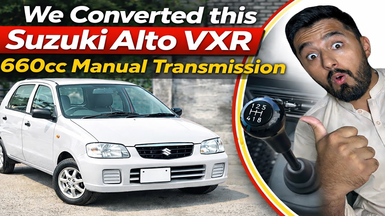 We Converted this Suzuki Alto VXR 660cc Manual Transmission | Full Detailed Test Drive And Review