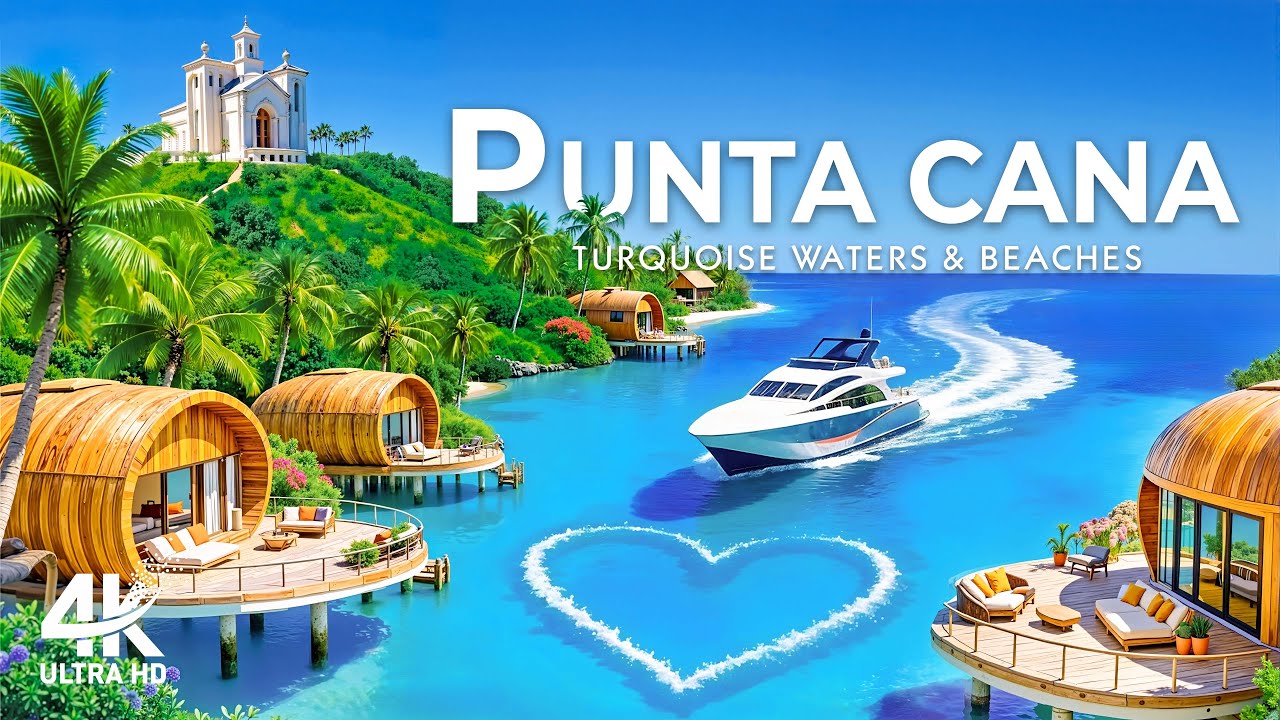 Punta Cana 4K – Explore the Jewel of the Dominican Republic with Deep House Chill Music