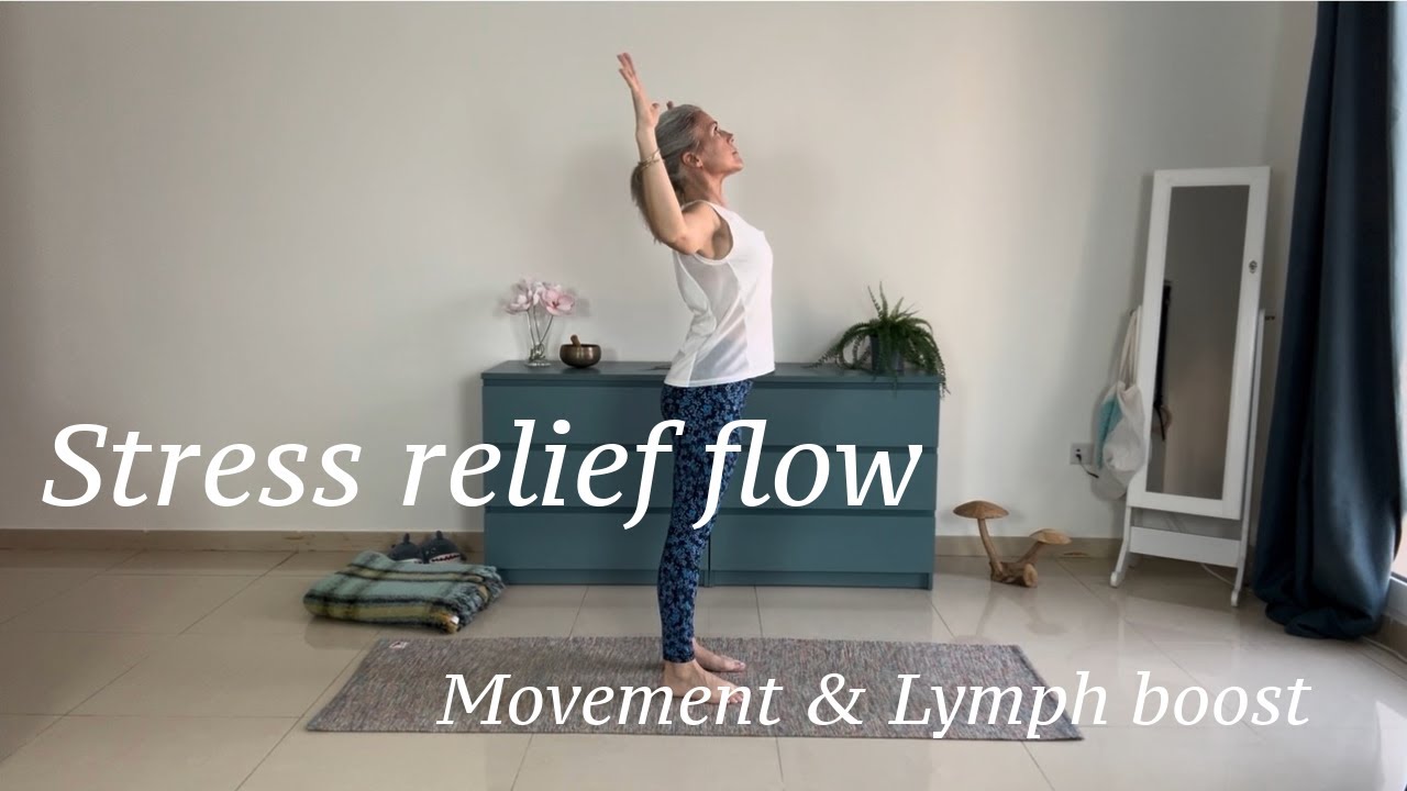 Stress relief flow: Lymph boost, movement medicine & emotional release