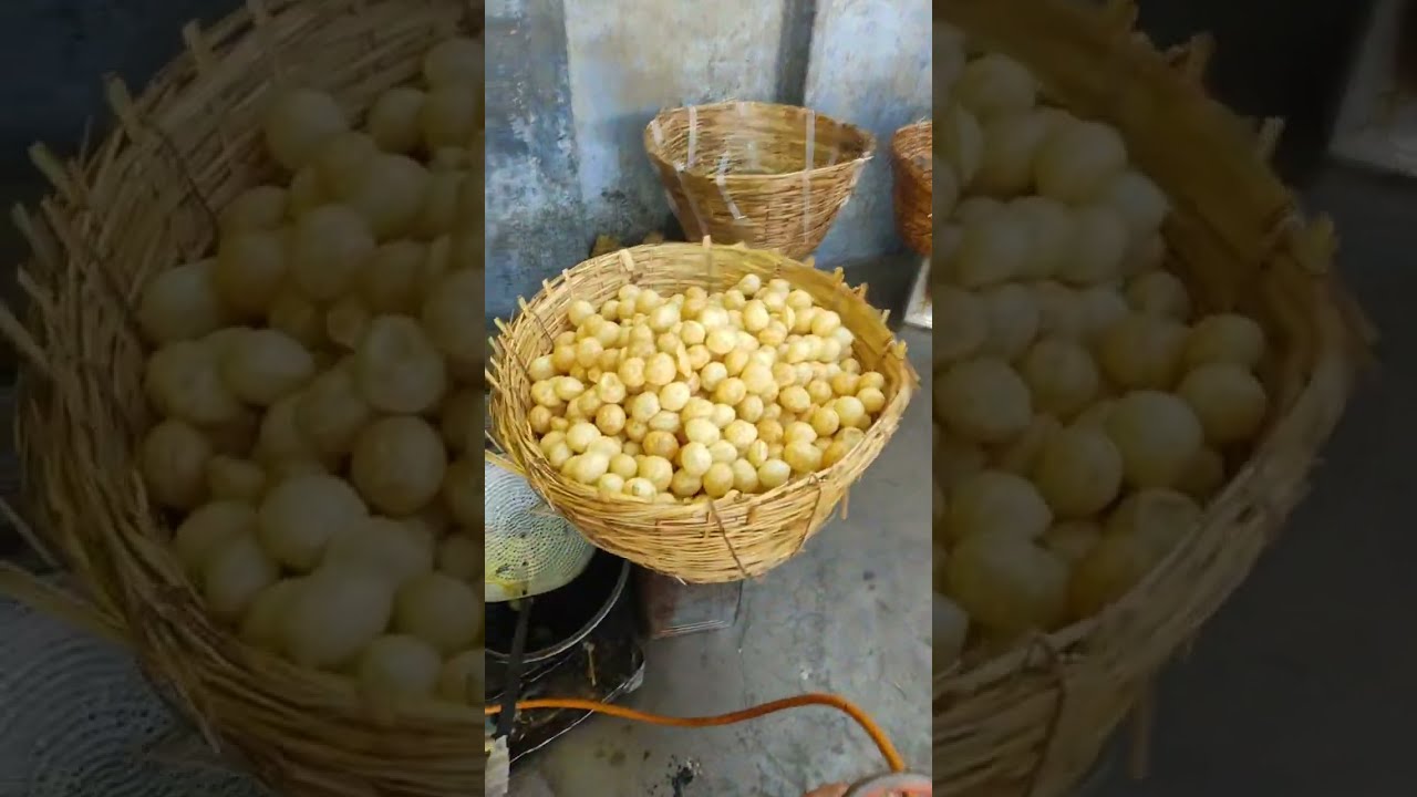 Tasty Panipuri video😊❤️#batase video#biggest panipuri video#streetfood#cholebhature#food#indianfood 
