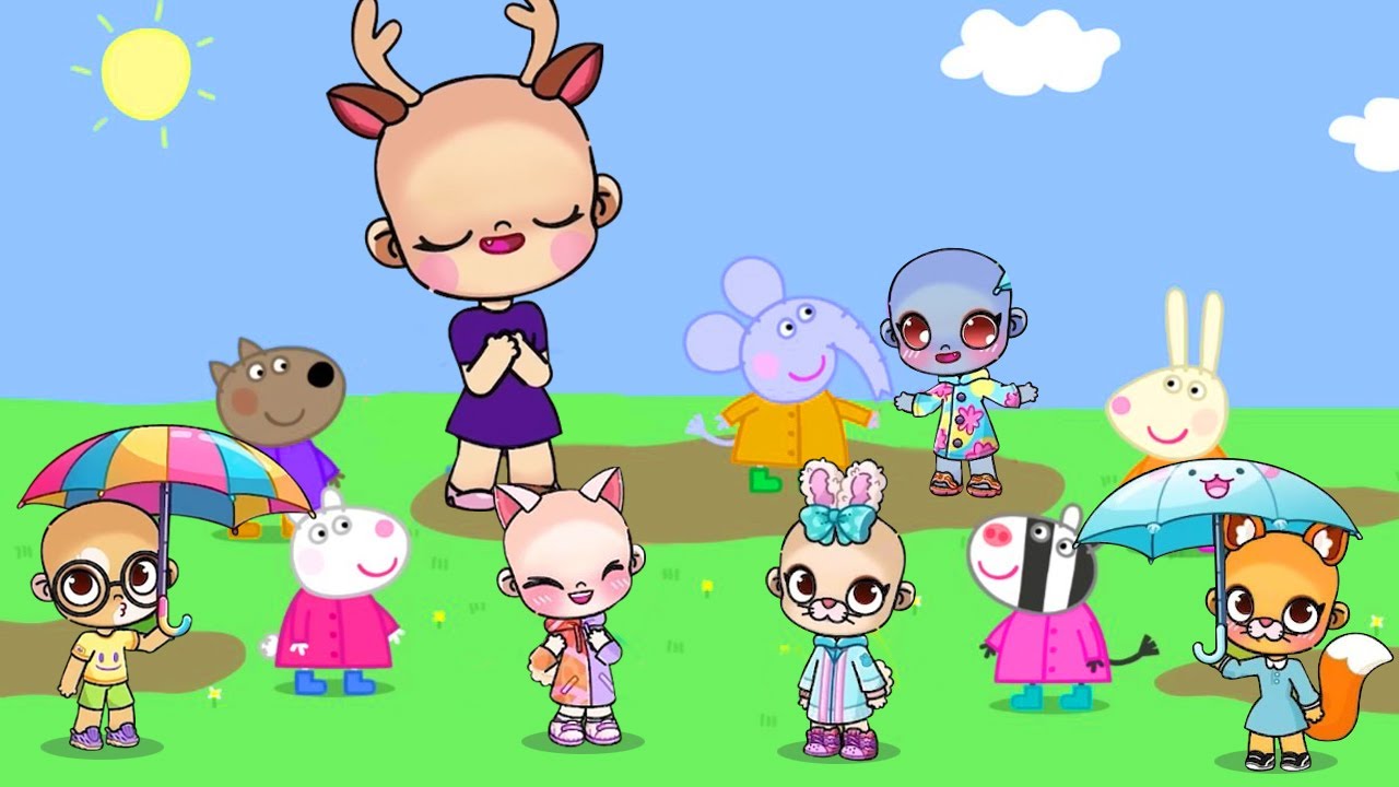 Peppa Pig In Avatar World 🐷 Emily Elefanta é Muito Tímida 🐘 | Episódio Completo
