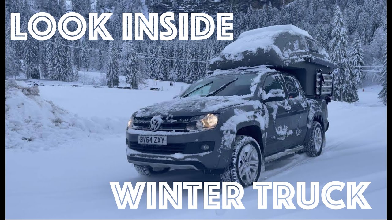 The ULTIMATE winter camping vehicle:  The ChefCamper Pod