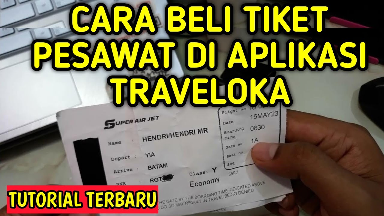 CARA PESAN TIKET PESAWAT DI TRAVELOKA TERBARU TUTORIAL LENGKAP | BELI TIKET PESAWAT DI TRAVELOKA
