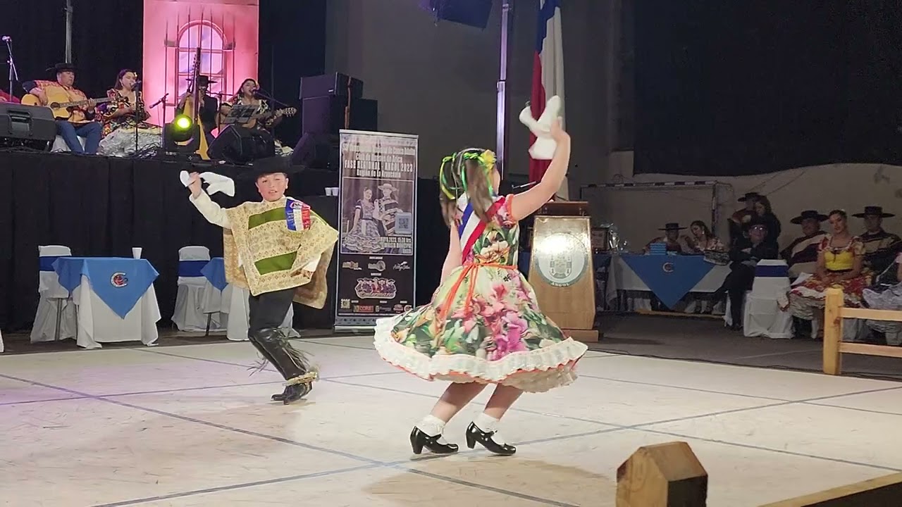 campeones nacionales de cueca infantil FEROCHI 2023, 3RA CUECA
