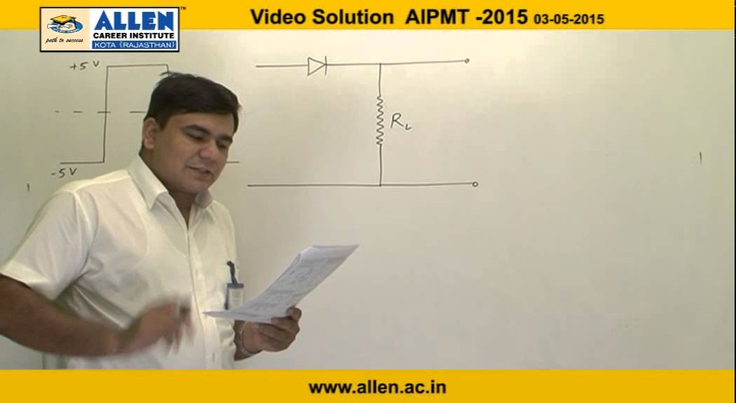AIPMT 2015 video solutions &ndash; Physics Q. No. 171,172,173,174 &ndash; AIPMT 2015 Q&A BY ALLEN