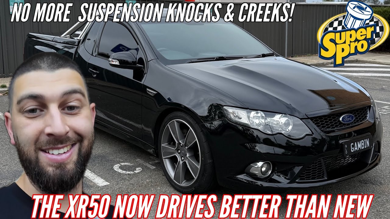 Устранение всех типичных стуков в подвеске Ford Falcon (модернизация Superpro)