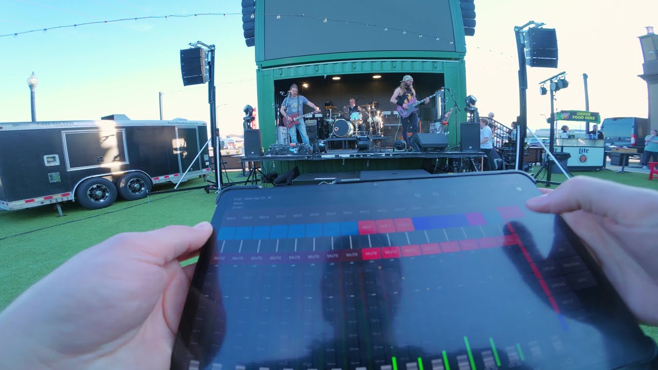 Cover Band Production during 2025 NFL Draft Pre-Party (Gig Vlog)