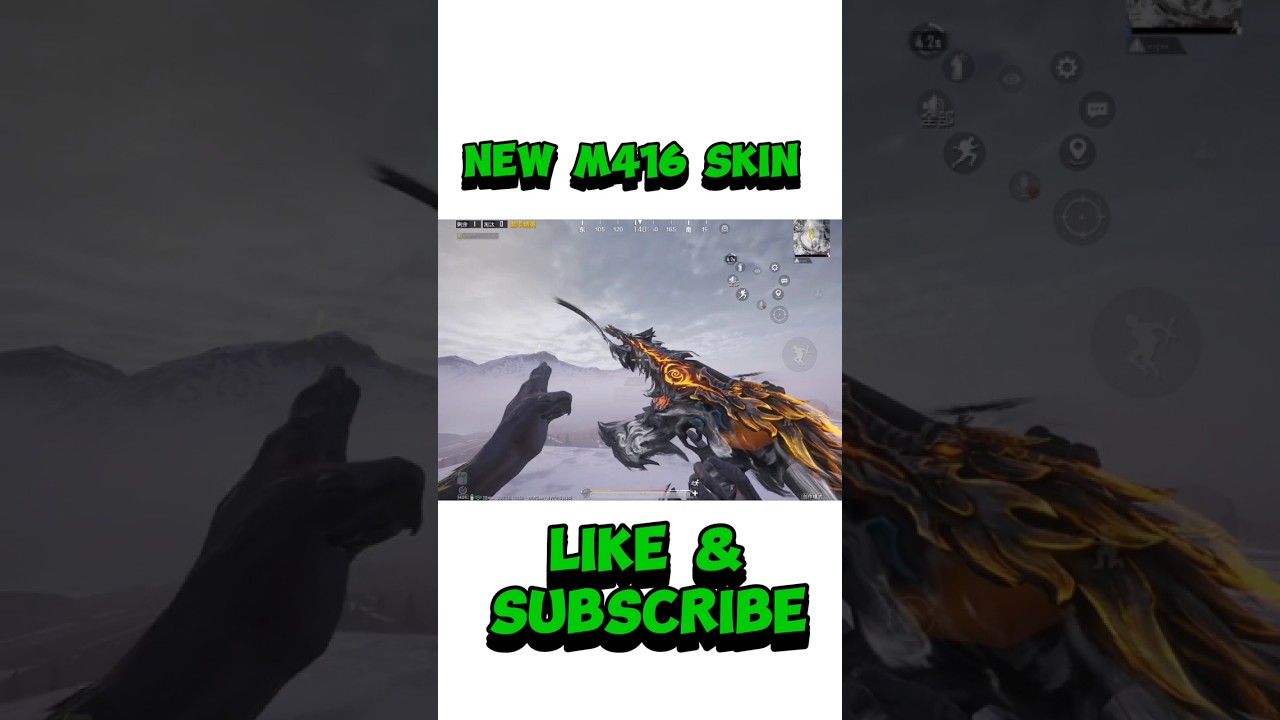 New M416 Skin Pubg mobile 🤩🤩🤩
