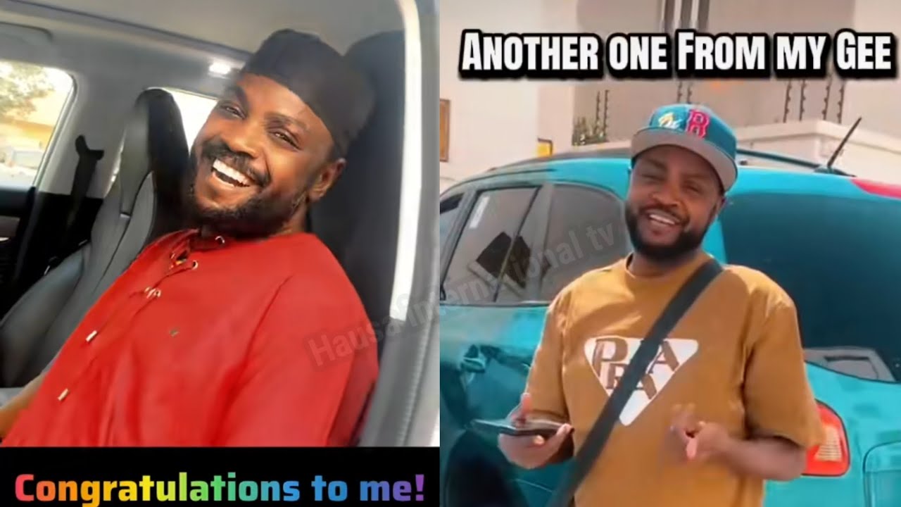 Adam a Zango Yasake Sabuwar Babban Mota_ Tareda Godiya Ga Masoyansa... 