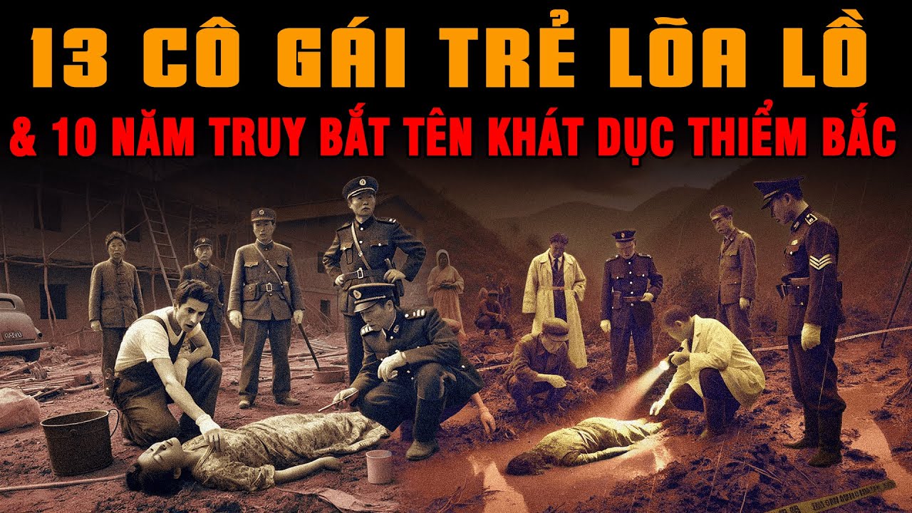 Kỳ Án Trung Quốc: 13 CÔ GÁI TRẺ 'LÕA LỒ' Dưới Tay Tên KHÁT DỤC Ở Thiểm Bắc #giaimakyan