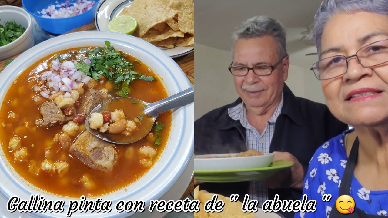Gallina pinta con 