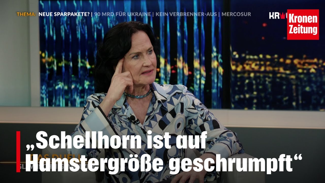 „Schellhorn ist auf Hamstergröße geschrumpft“ | krone.tv DAS DUELL