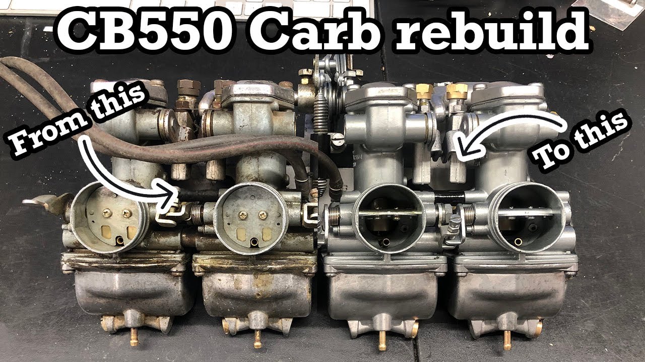 How To rebuild Honda Keihin CB350 CB400 CB500 CB550 Carbs (Step by step)