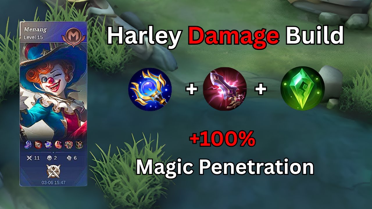 I Tried Harley MAGIC BUILD for EXP and Here's WHAT Happened!!