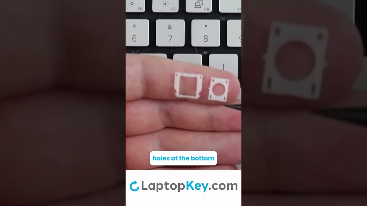 How to Repair and Install Keyboard Keys on a Dell Inspiron Laptop #LaptopKey #LaptopKeys #repairkeys