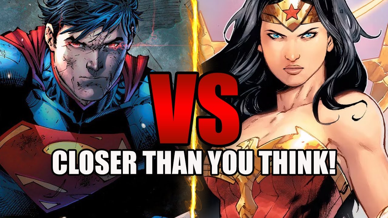 Why Superman VS Wonder Woman Is Actually Closer Than You Think!