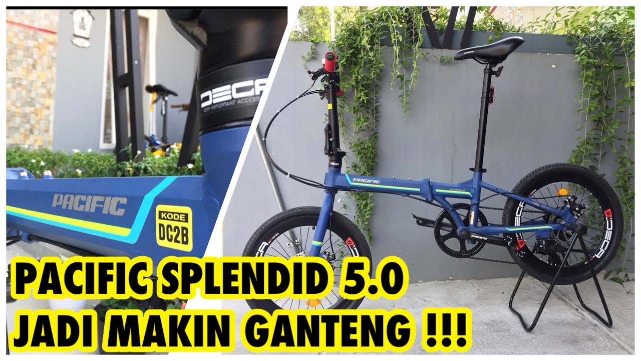 Upgrade Pacific Splendid5.0 - Sepeda Lipat Nyaman Untuk Harian