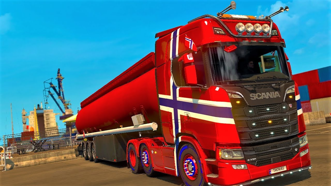 Euro Truck Simulator 2 Multiplayer - Driving With BINGH0ST (Timelapse)