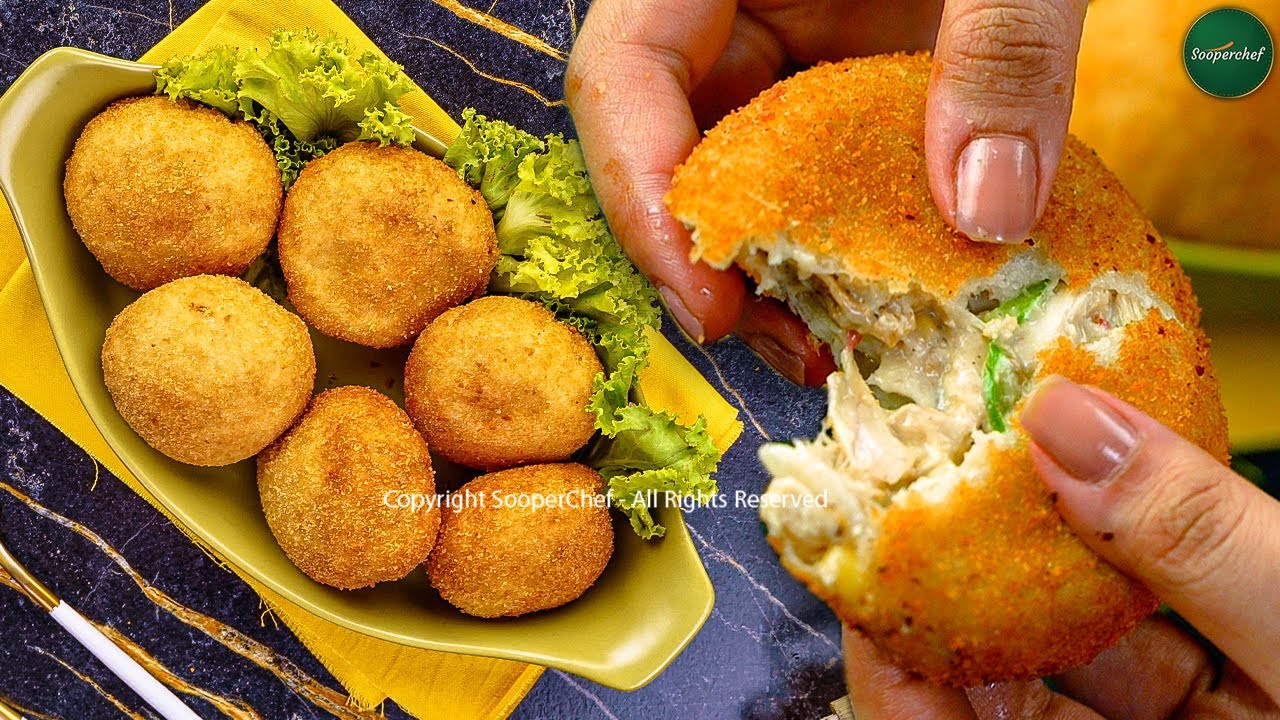 Delicious Chicken Bread Balls Recipe &mdash;A Crispy Iftar Special Recipe