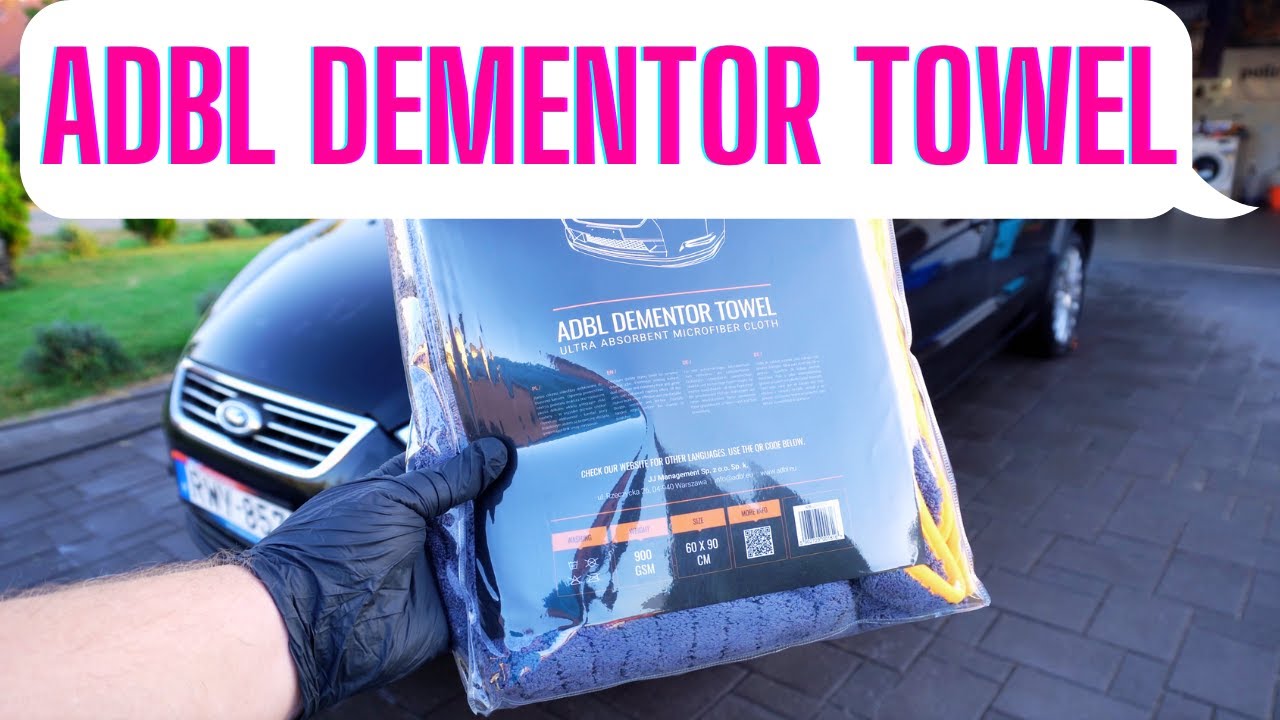 ADBL Dementor (car drying towel) test - EN