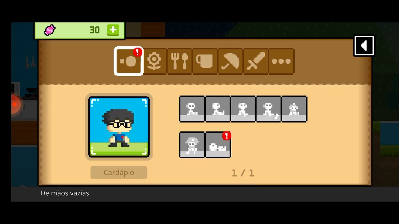 Jogando Boku Boku pela primeira vez e a gente foi brincar com Bob e fiquei feliz nas férias.💙🙂🟩