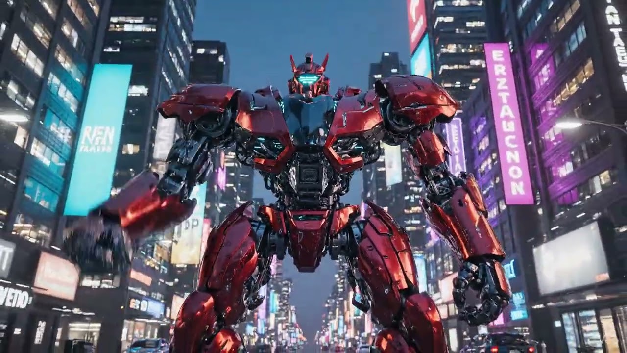 Car Photo to Transforming Mecha Video