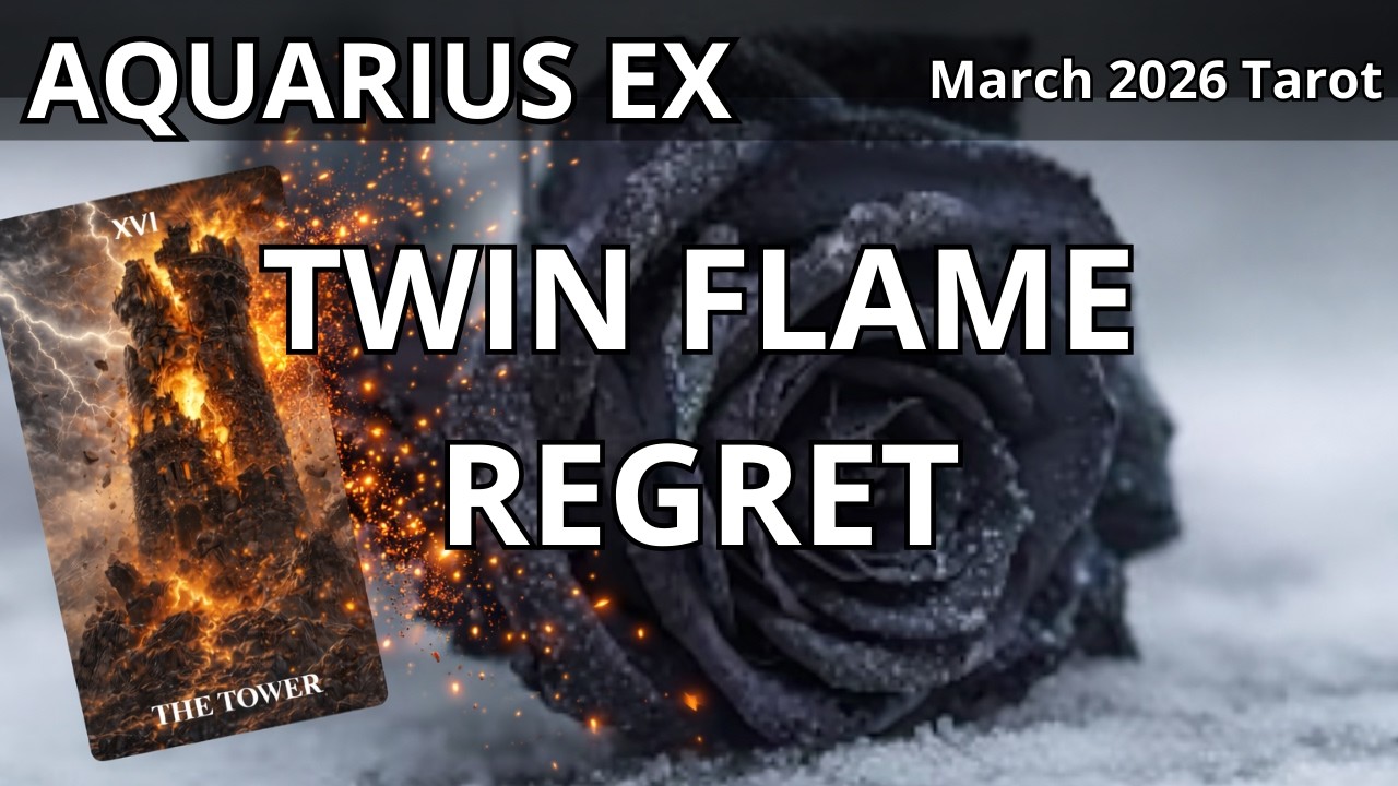 ♒AQUARIUS THE EX💔READING MARCH 2026 | Your Twin Flame Is STRUGGLING Without You...🕯️|TAROT