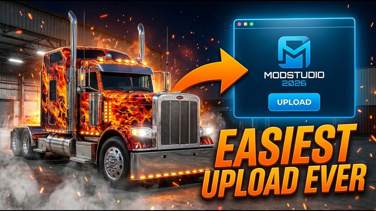 STOP Struggling — Upload ETS2 & ATS Skins with ModStudio (EASY 2026 Guide)