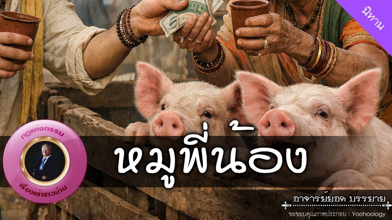 อาจารย์ยอด : หมูพี่น้อง [นิทาน]