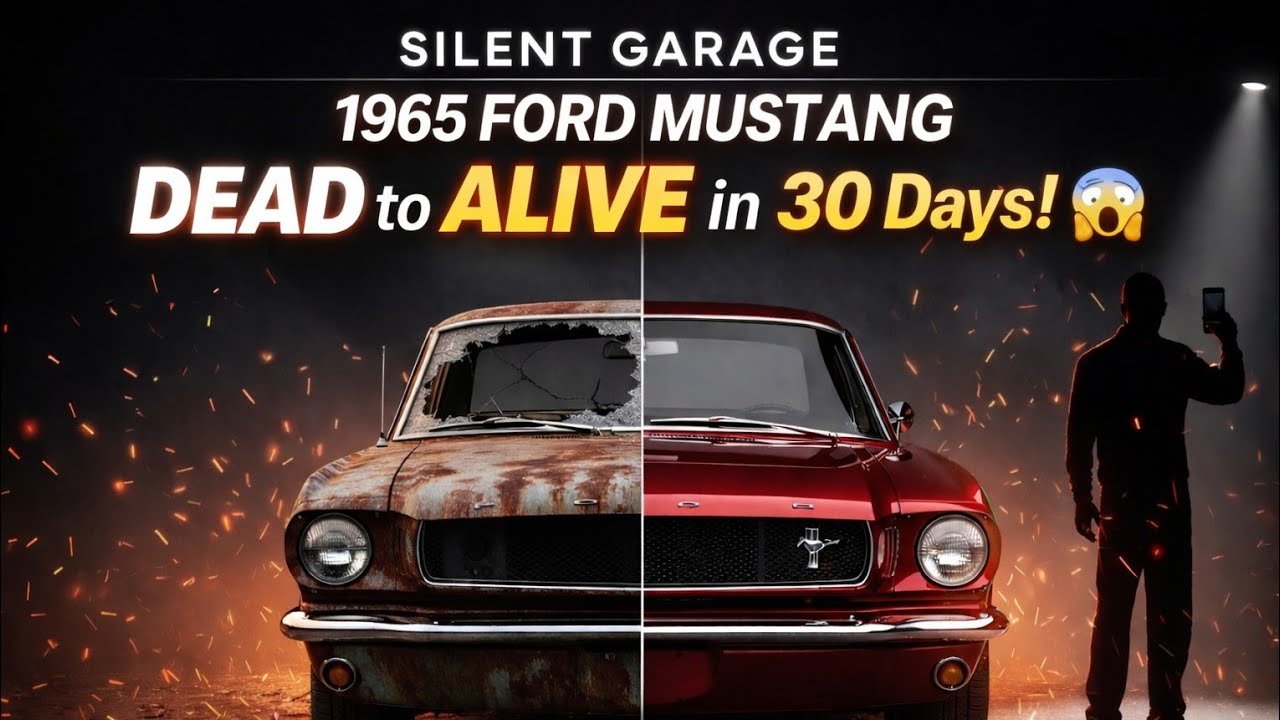 IMPOSSIBLE Restoration! Abandoned 1965 Ford Mustang —Junk to LEGEND Transformation#youtube #1million