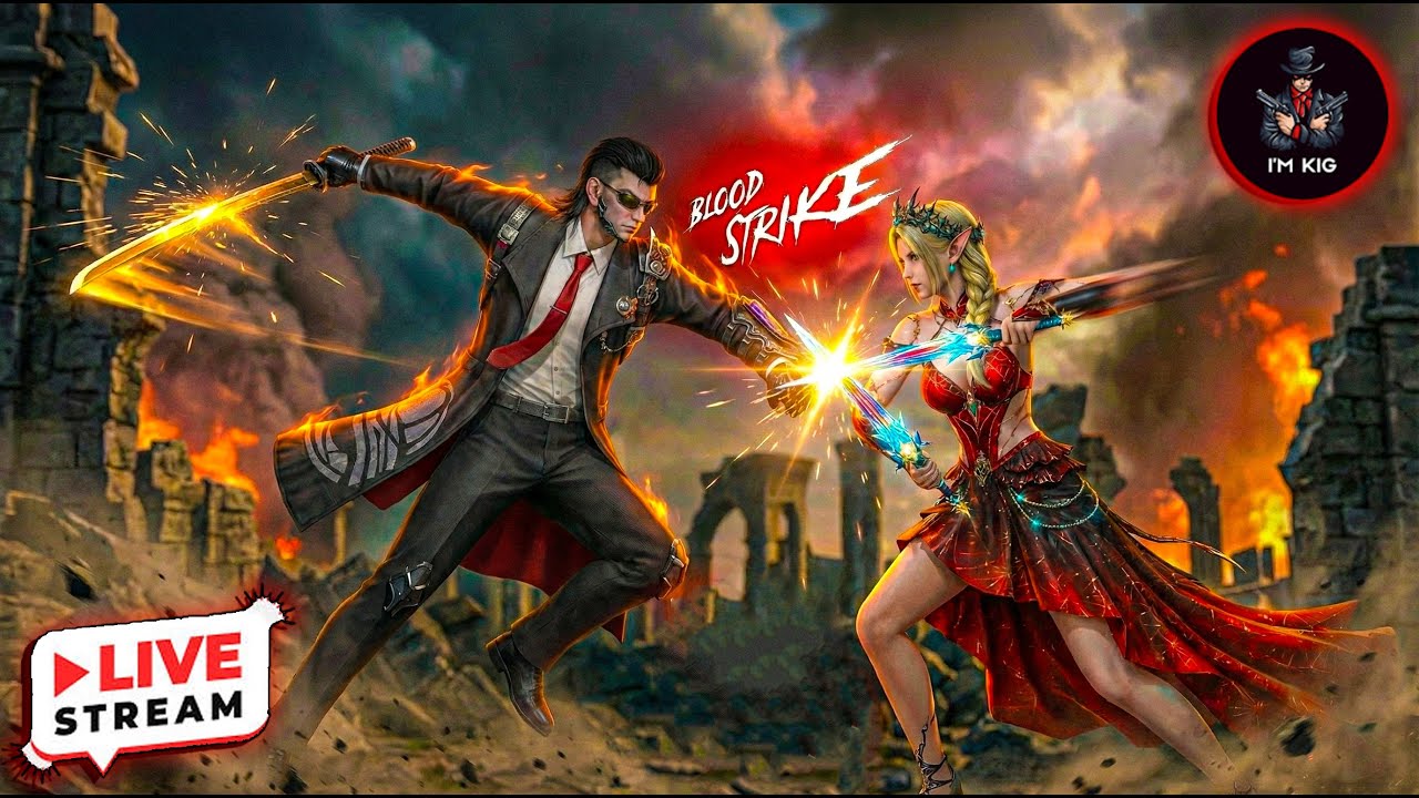 🔴 BLOODSTRIKE MYTHIC LOBBY RANK PUSH WITH SOLO VS SQUAD IN (MENA SERVER)