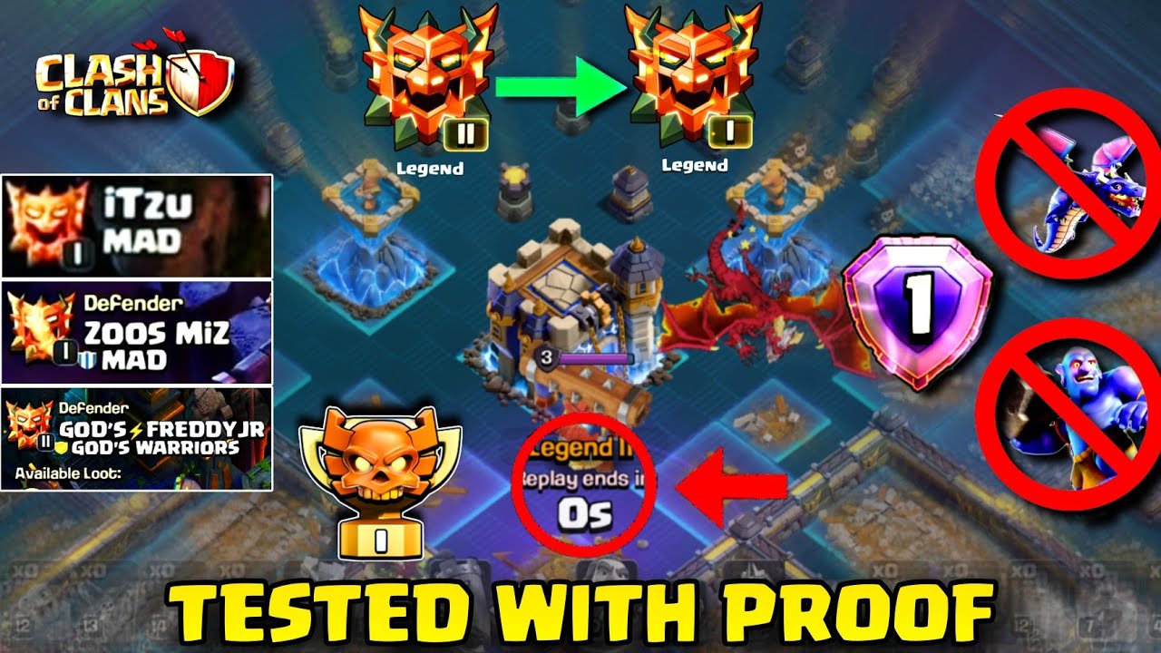 Top 6 Best Town Hall 18 Legend Bases for 1 STARS ! With TH18 War and cwl Base Link (Clash of Clans)