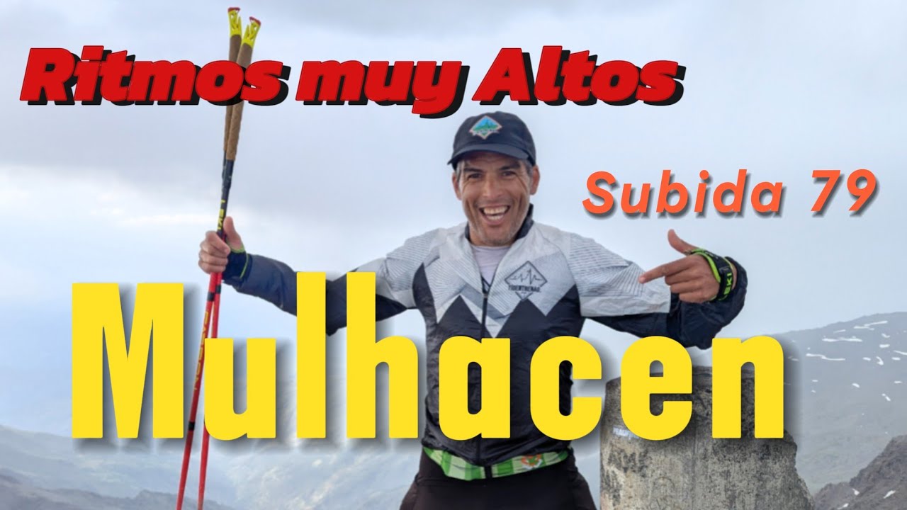 MULHACEN ritmos muy Altos.