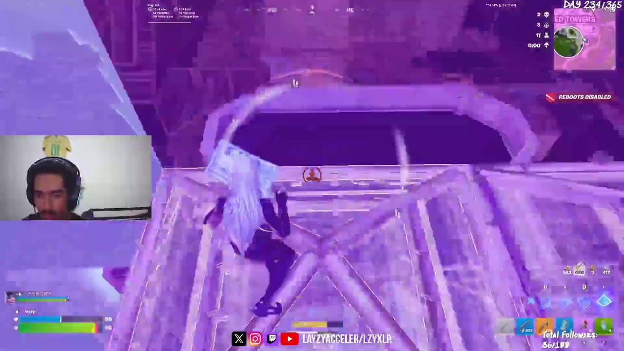 Day 234/365: FORTNITE RANKED BR⚡Silver⚡CHAPTER 7!⚡365 MARATHON CONTINUES