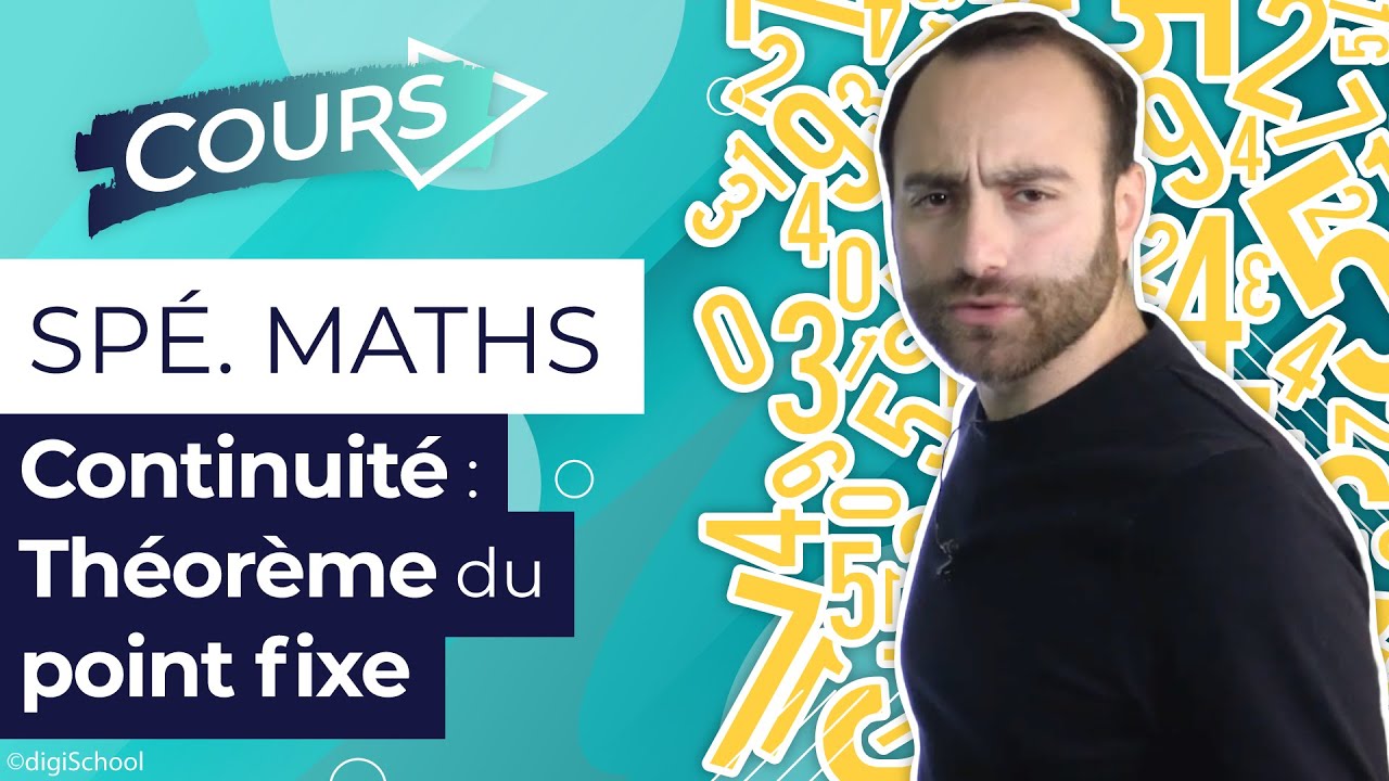 Continuit&eacute; : Th&eacute;or&egrave;me du point fixe - Sp&eacute; Maths
