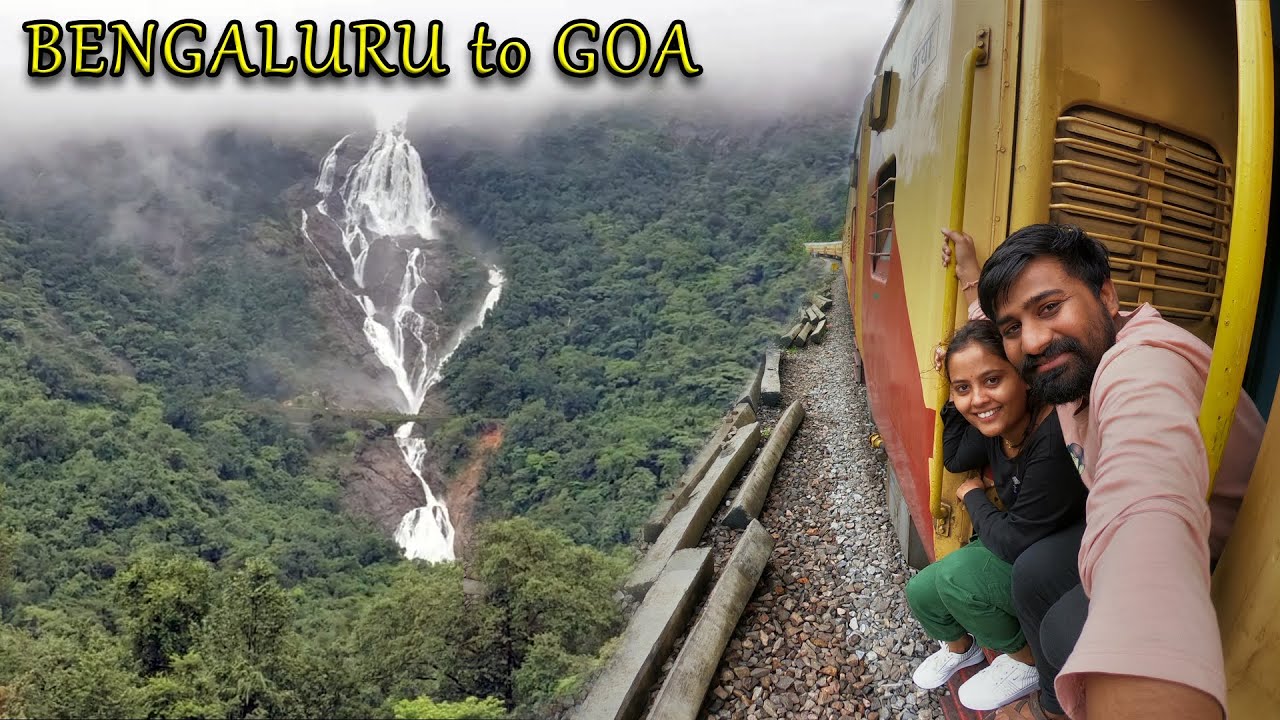 BENGALURU to GOA (Madgaon) via Dudhsagar Waterfalls : Onboard Chennai Express | Sept 2021