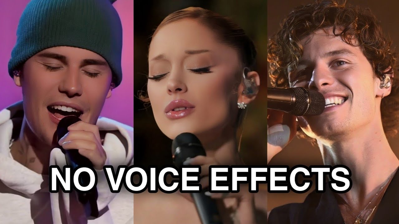 Singers' REAL Voices (No Autotune)