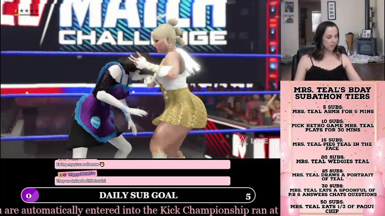 WRASSLIN ON KICK.COM @ TEAL-SHARK  #BLM #LGBTQI