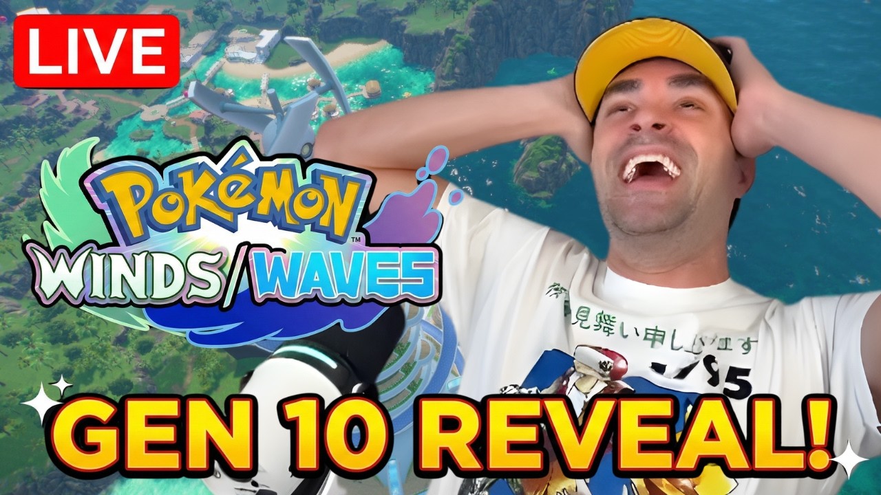 Pokémon Winds and Waves Reveal! LIVE Reaction