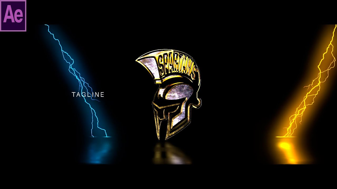How to create logo animation in After Effects Tutorial Cinematic Advanced Lightning Logo Reveal