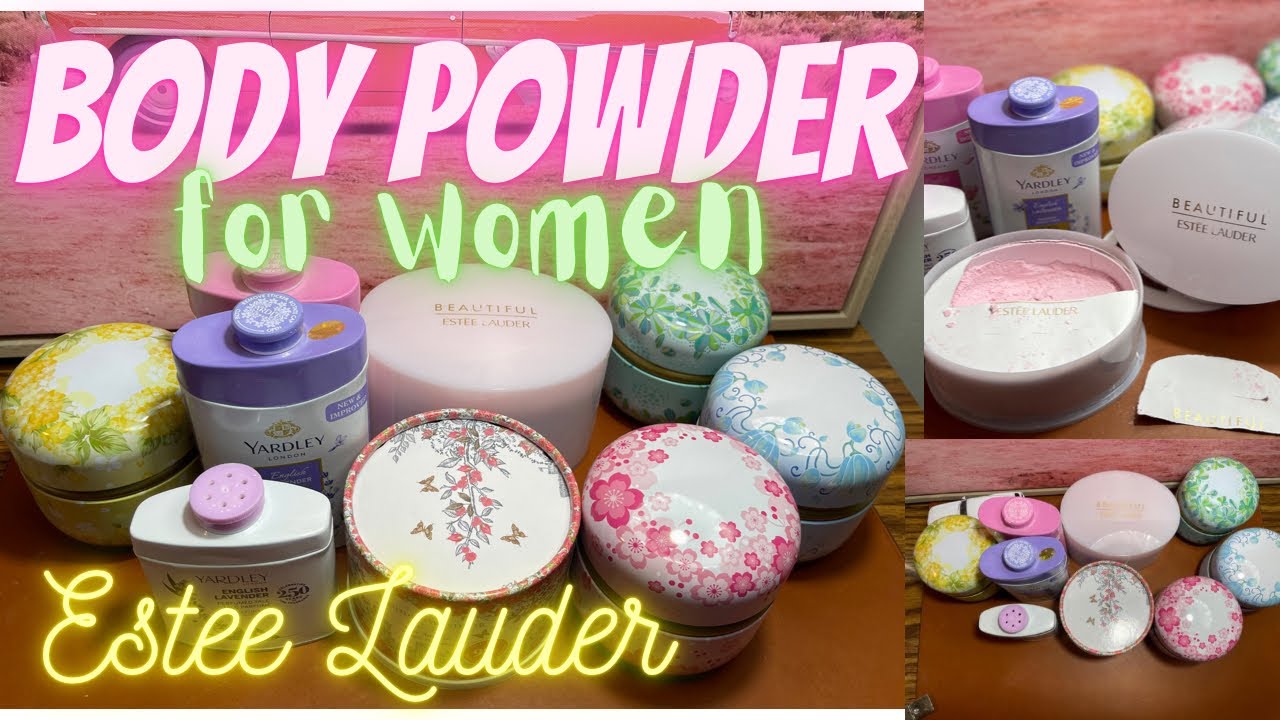 Пудра для тела Estée Lauder Fragrance Perfume Body Powder для женщин и наборы пудр | Robin Cookie