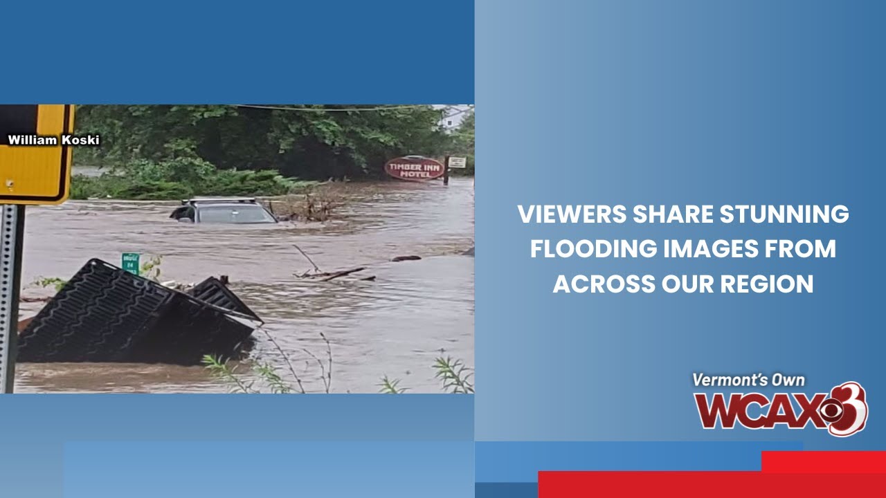 Viewers share stunning flooding images from across our region