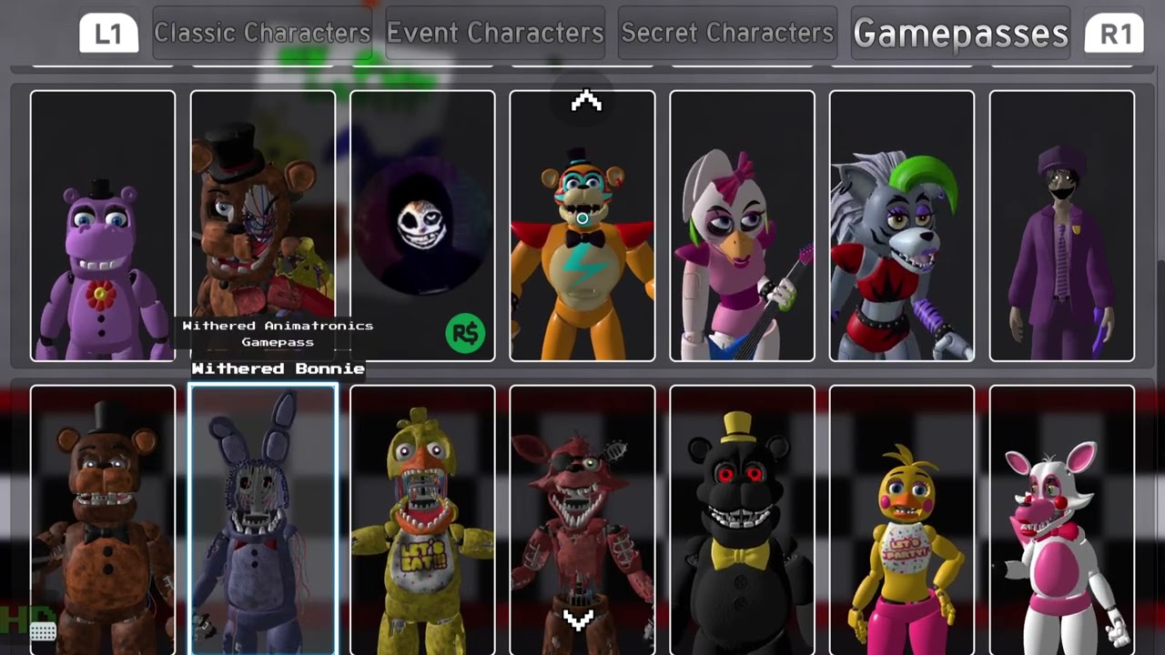 Showcasing All Of My GamePasses In FMR