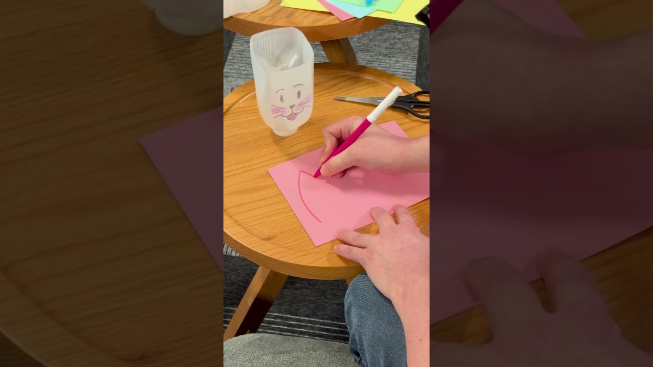 Making an Easter Bunny Water Butt