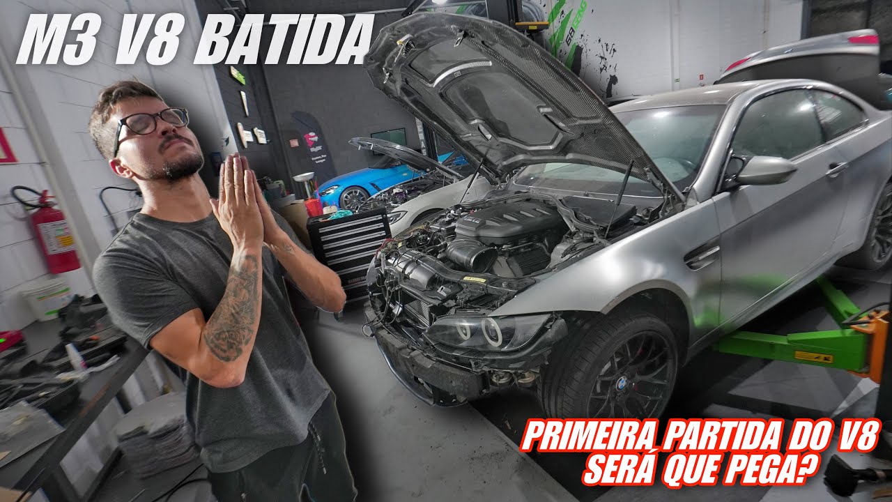 ARRISCAMOS A PRIMEIRA PARTIDA NA M3 V8 BATIDINHA E ADIVINHEM...?
