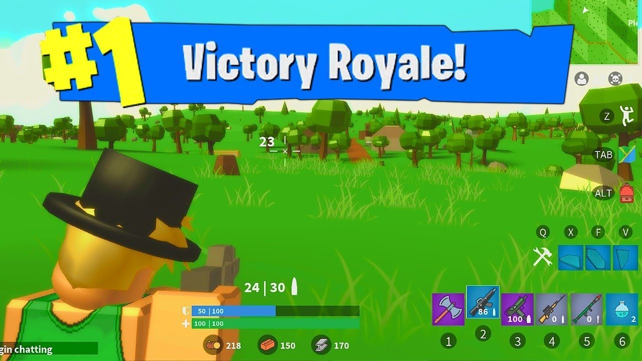 I ACTUALLY PLAYED ROBLOX FORTNITE...