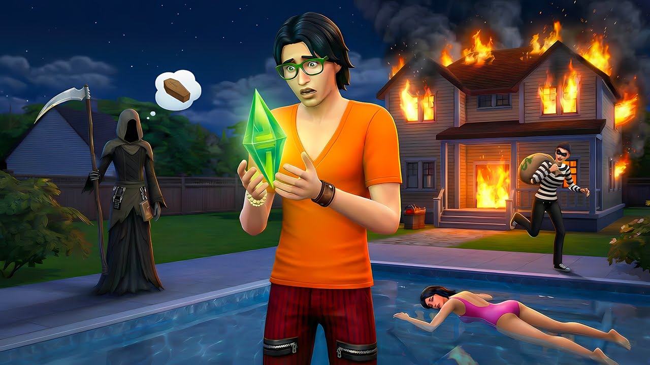 Почему смерть — это лучший исход в Sims 4